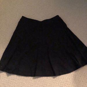 Black Nordstrom skater skirt
